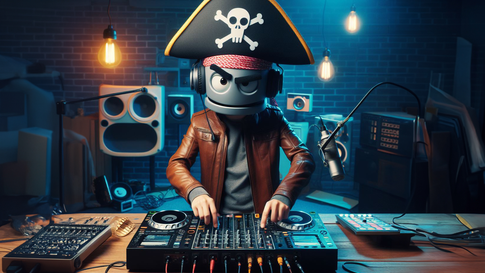 El DJ pirata de Play & Mix a los mandos