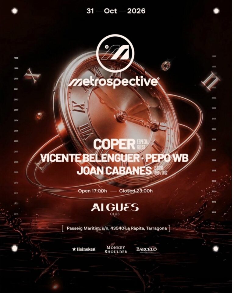 Metrospective: Vuelve la fiesta a Algues Club